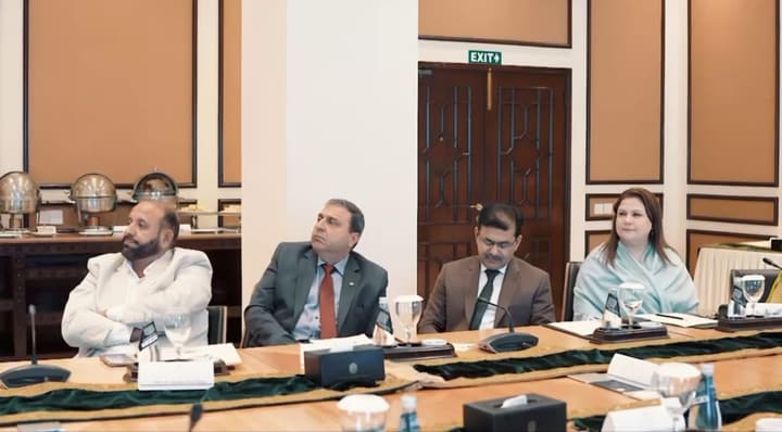 Participants during the dialogue