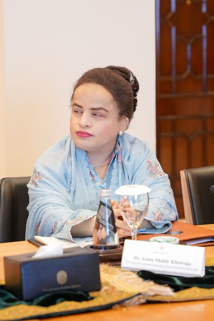 Dr. Asma Shakir Khawaja, Executive Director, CISS AJK