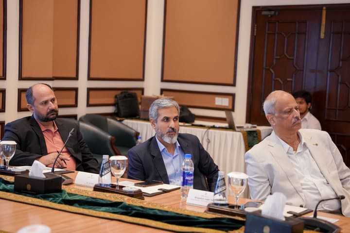 Participants during the dialogue
